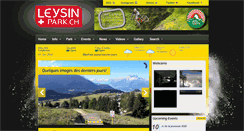 Desktop Screenshot of leysinpark.ch